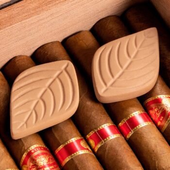 Viên dưỡng ẩm cigar hình chiếc lá độc đáo CGL6811