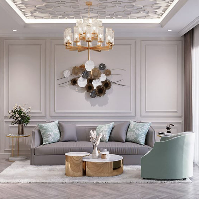 5 lý do nên chọn nội thất phòng khách tân cổ điển 1