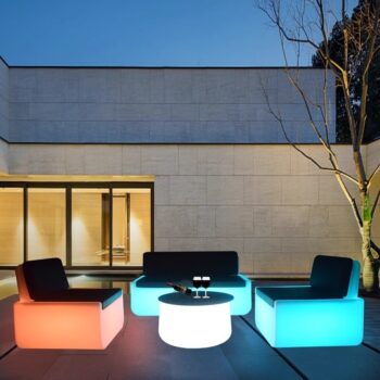 Bộ bàn ghế sofa kết hợp đèn LED phát sáng BF1503