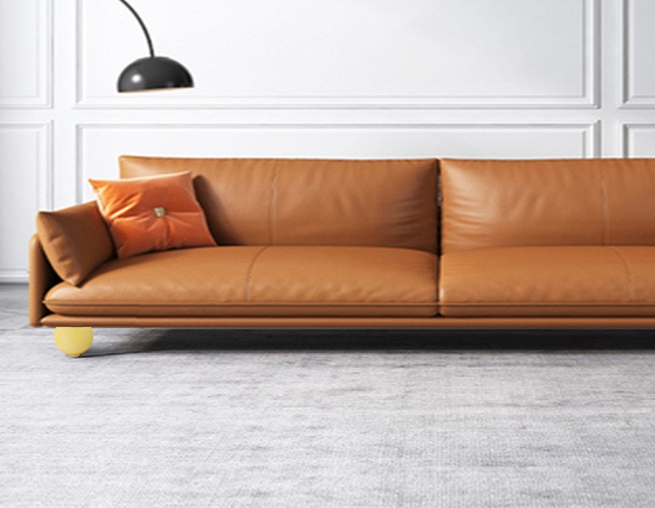 Chân ghế sofa hình cầu màu vàng JDB081 9