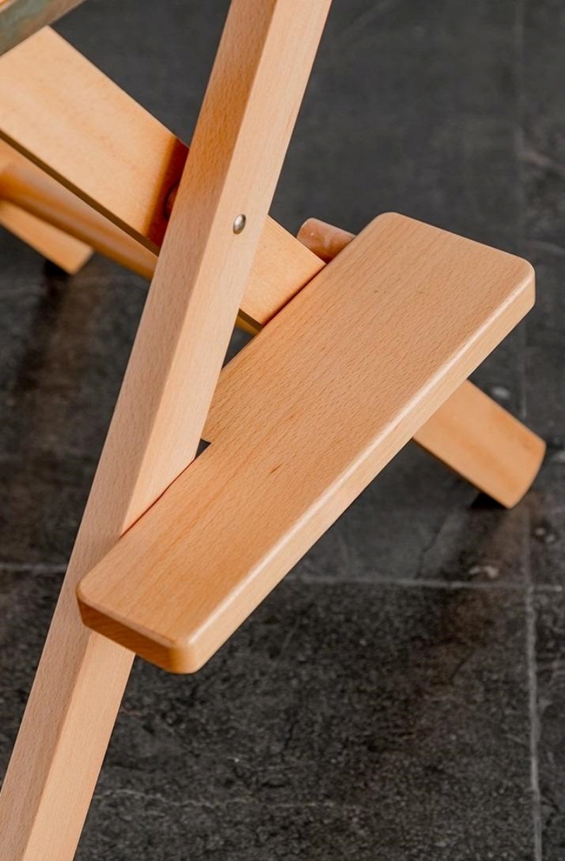 Ghế bar gấp di động bằng gỗ có tựa lưng DS7361 13