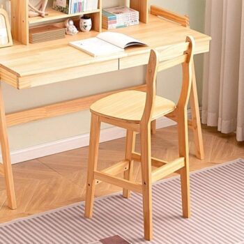 Ghế cao quầy bar phòng bếp bằng gỗ DG2549