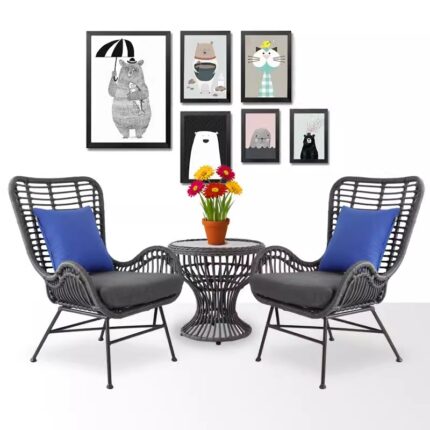 Setup Homestay Với Ghế Nhựa Giả Mây Thư Giãn Cực Chill 39