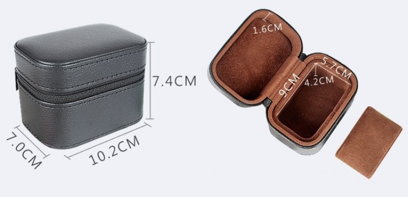 Hộp đựng đồng hồ mini bằng da di động XZ1026 22