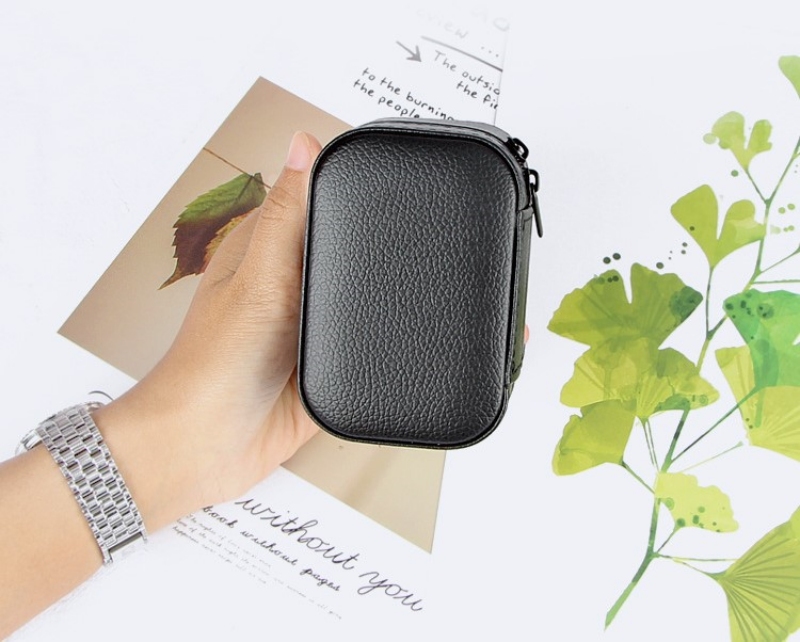 Hộp đựng đồng hồ mini bằng da di động XZ1026 11