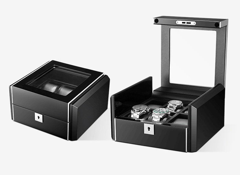 Hộp trưng bày đồng hồ bằng gỗ nguyên khối MQ3223 18
