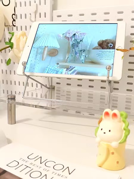 Kệ đỡ màn hình máy tính decor trong suốt FLYJ001T 16
