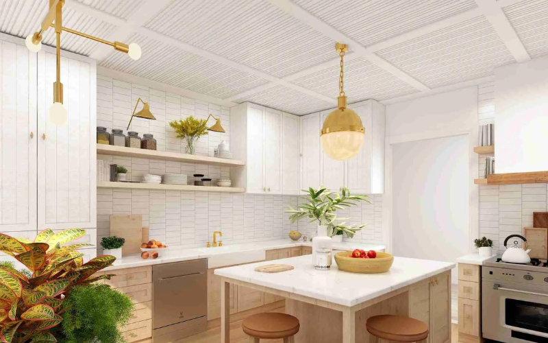 Cách trang trí phòng ăn nhỏ với phụ kiện nội thất Flexhouse VN 5 ánh sáng phòng ăn nhỏ