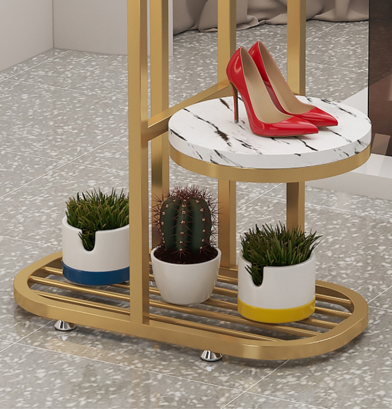 Kệ để giày dép túi xách trang trí cho showroom BI6124 8