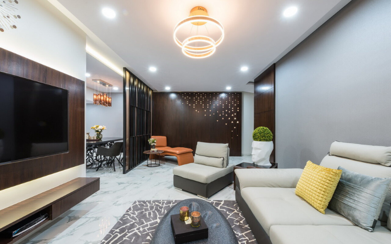 Đèn trang trí phòng giải trí