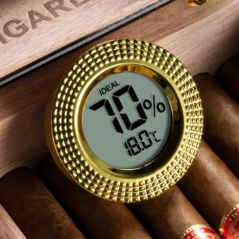 Nhiệt ẩm kể cigar màu vàng sang trọng CGL6676