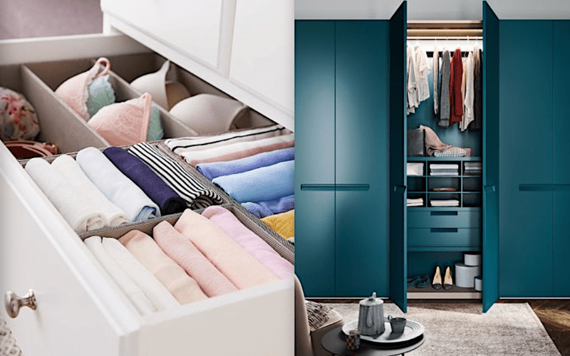 5 giải pháp lưu trữ thông minh cho tủ quần áo