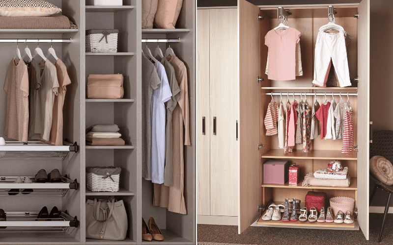 5 giải pháp lưu trữ thông minh cho tủ quần áo