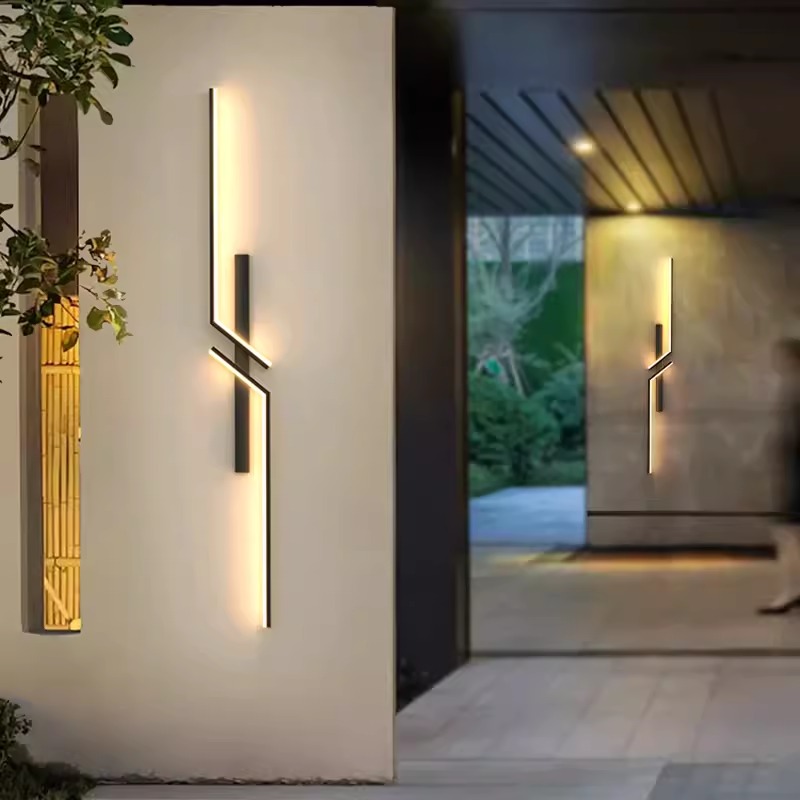 Đèn tường tuyến tính trang trí mái hiên CT6530 2 Đèn tường tuyến tính trang trí mái hiên CT6530 5