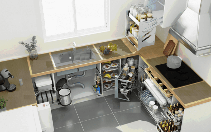 Flexhouse VN - Chuyên gia phụ kiện tủ bếp chính hãng 15 Flexhouse VN Chuyên gia phụ kiện tủ bếp chính hãng