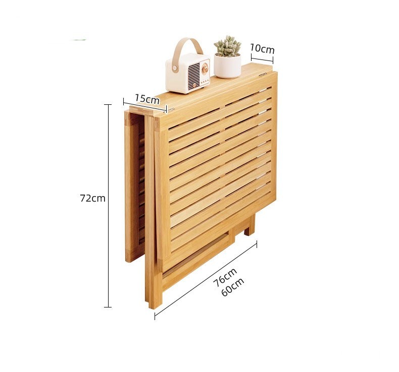 Ghế bàn ăn khung tre xếp gọn hiện đại ZD3161 16