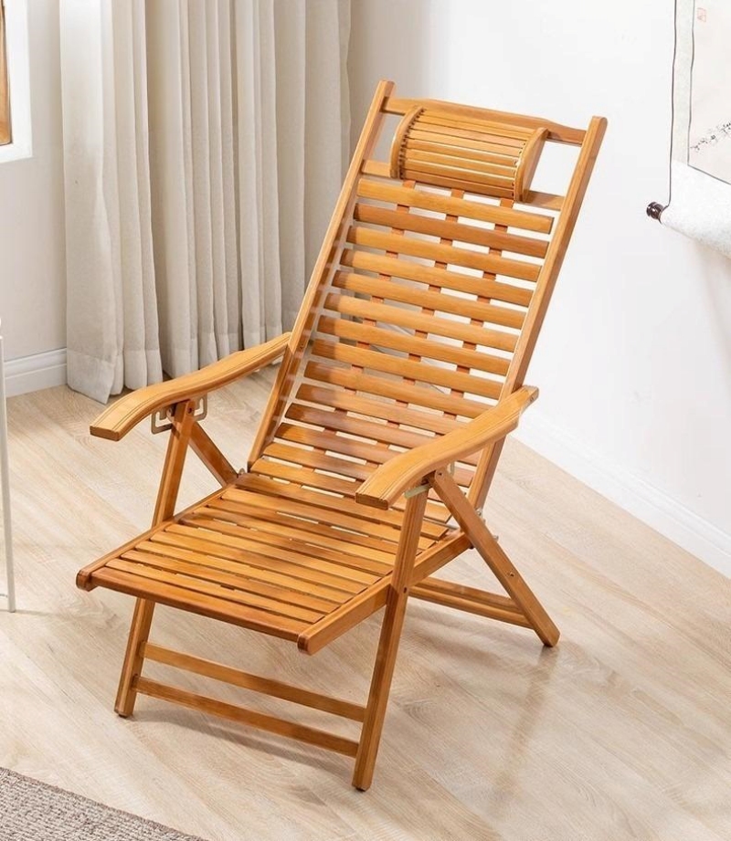 Ghế dây tre thư giãn nghỉ trưa gấp gọn ZD7802 8
