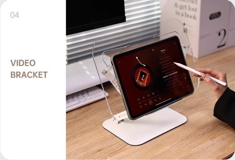 Kệ đỡ đọc sách Acylic nâng hạ trong suốt MT1212 5 Kệ đỡ đọc sách Acylic nâng hạ trong suốt MT1212 8