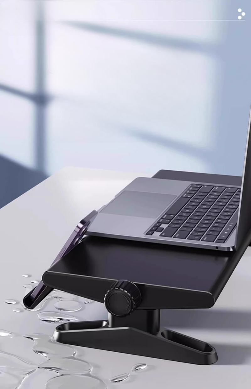Kệ nâng máy tính tích hợp giá đỡ điện thoại MT7681 10