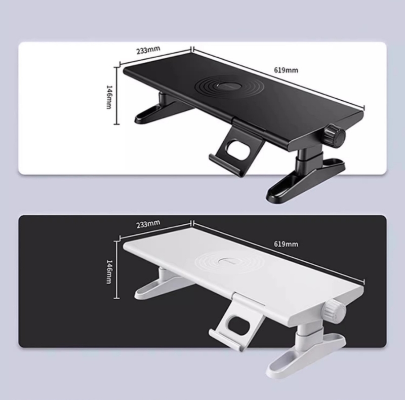 Kệ nâng máy tính tích hợp giá đỡ điện thoại MT7681 17