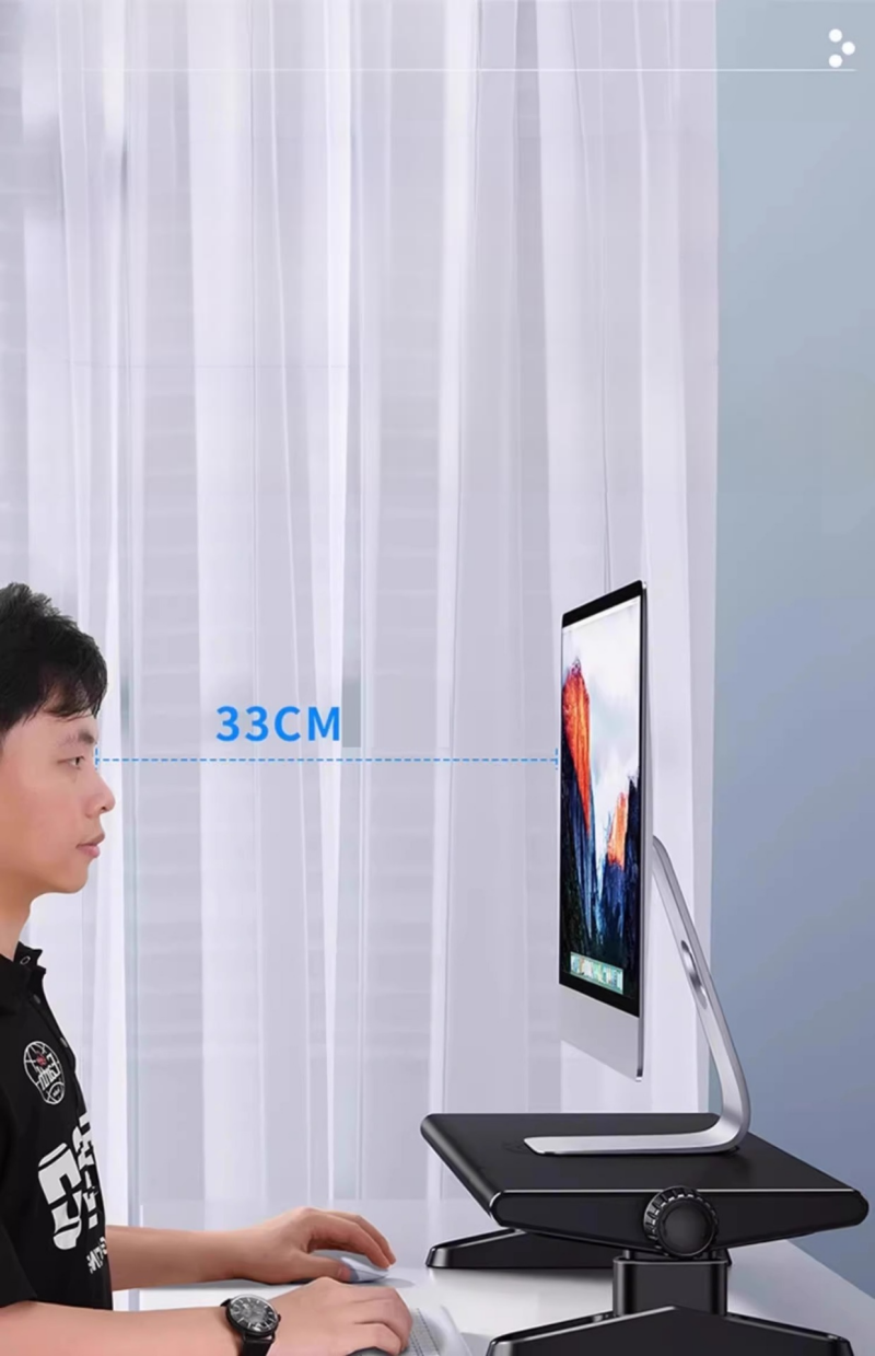 Kệ nâng máy tính tích hợp giá đỡ điện thoại MT7681 8