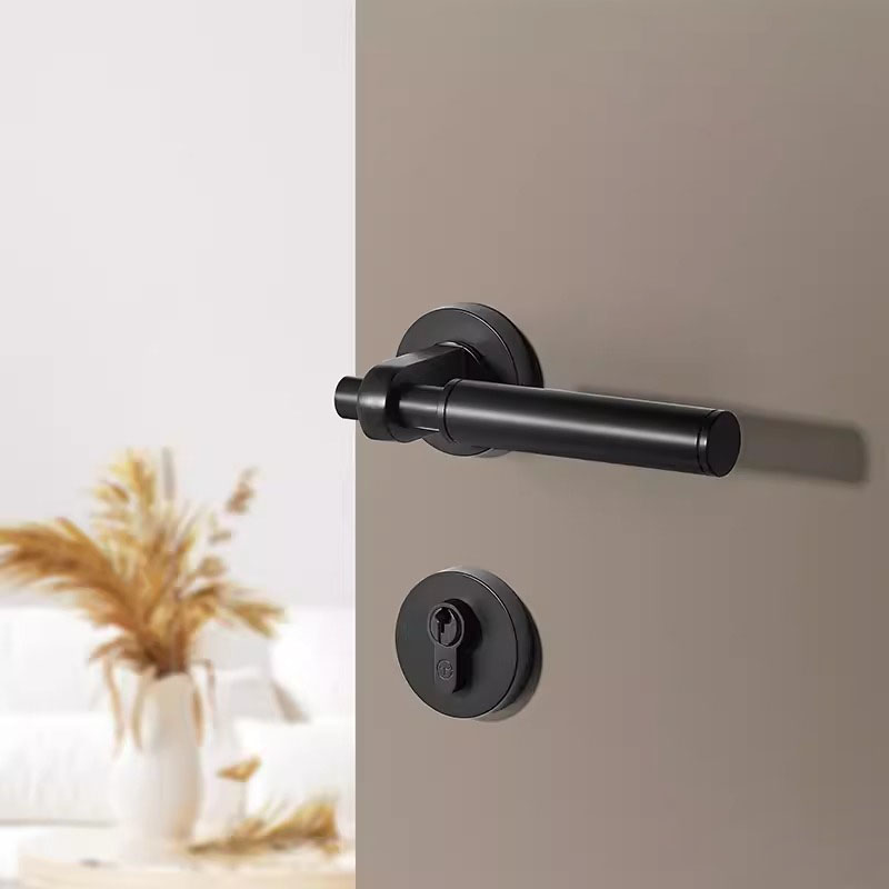 Khóa cửa tay gạt đồng thau sang trọng AG03 14