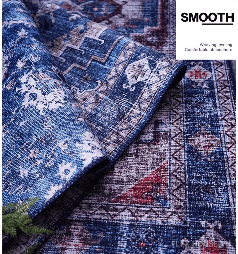 Thảm persian trải sàn chất liệu chenille cao cấp SHS007 (2)