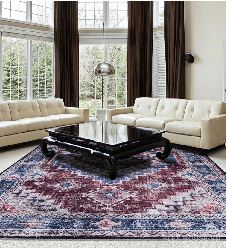 Thảm persian trải sàn chất liệu chenille cao cấp SHS007 (5)