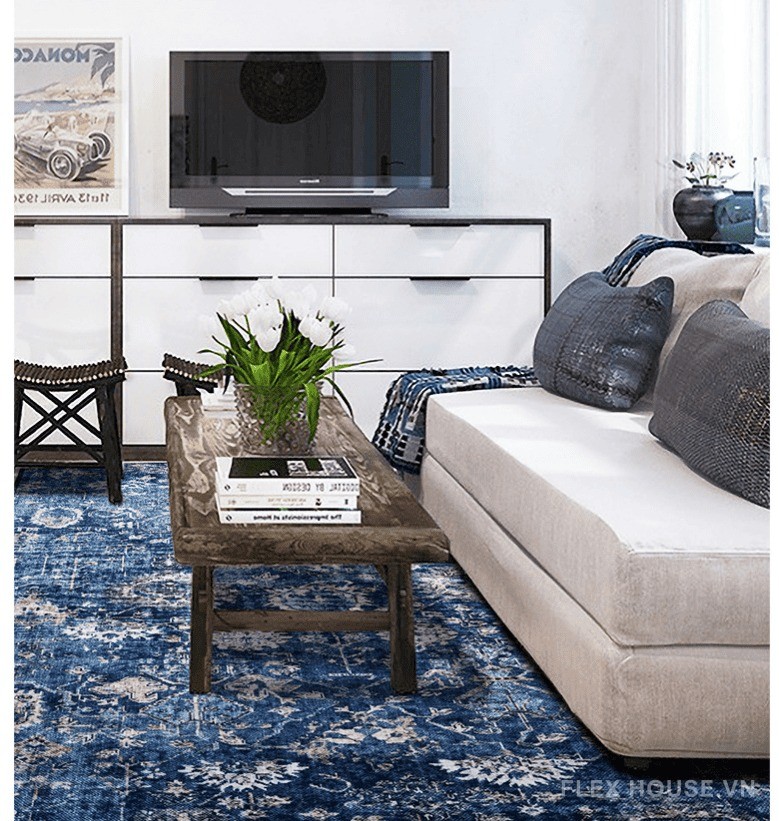 Thảm persian trải sàn chất liệu chenille cao cấp SHS007 (6)