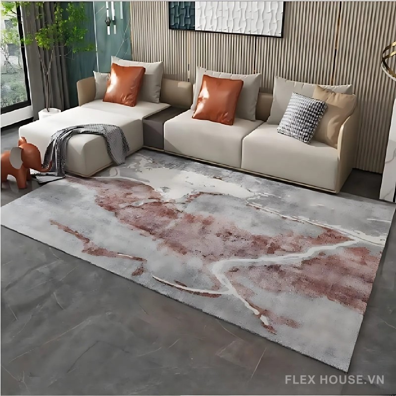 Thảm trải sàn phòng khách Cashmere sang trọng NBT.NE0714 2