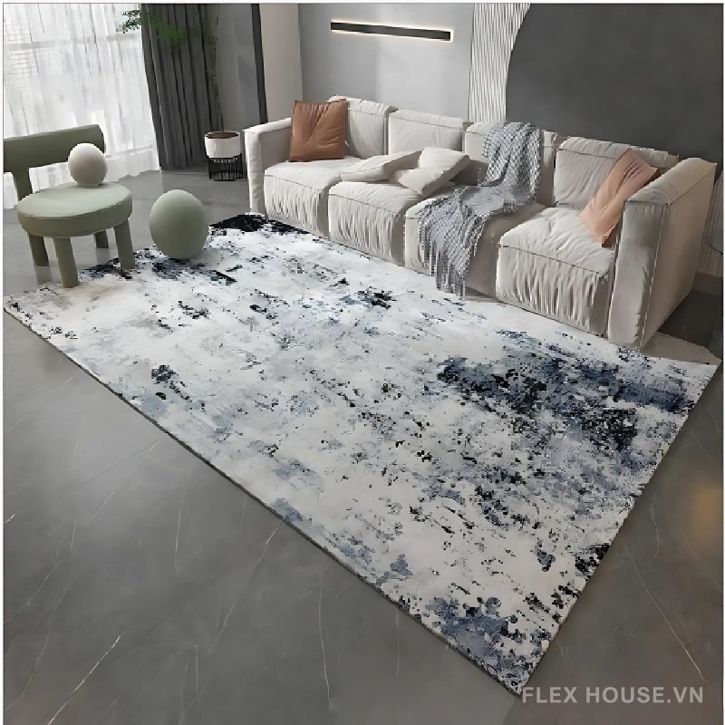 Thảm trải sàn phòng khách Cashmere sang trọng NBT.NE0714 7