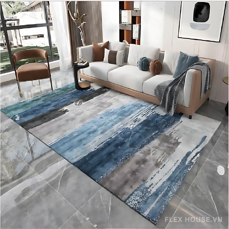 Thảm trải sàn phòng khách Cashmere sang trọng NBT.NE0714 6