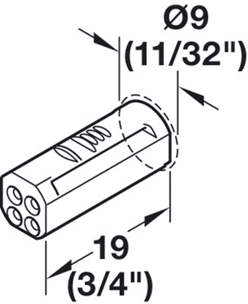 Dây dẫn điện dài 2m dành cho đèn LED Hafele 833.95.715 - Ảnh minh họa 2