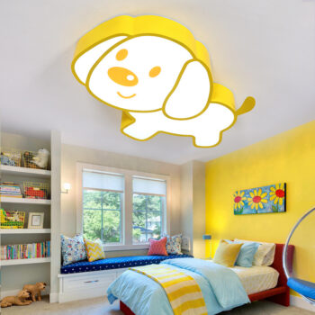 Đèn LED ốp trần nhà trẻ hình cún nhỏ đáng yêu CC6034