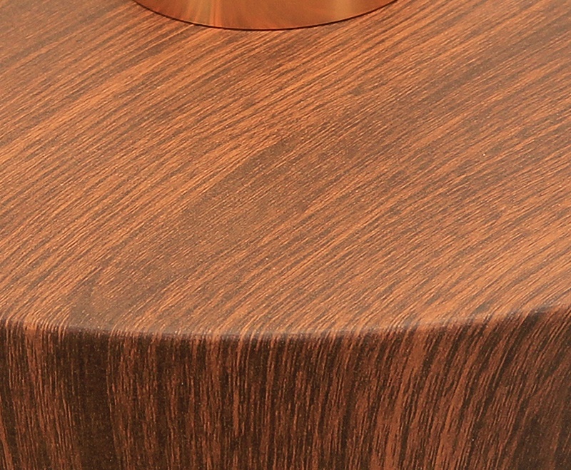 Đèn thả phòng ăn bằng thép màu gỗ độc đáo HL0109 14