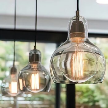 Đèn thả thủy tinh trong suốt giản đơn tinh tế ZDL4803
