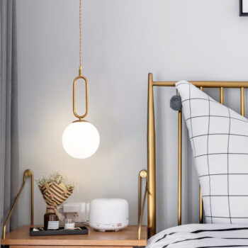 Đèn thả trần decor thủy tinh hiện đại tối giản CT1017
