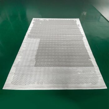 Thảm trải decor hoa văn nanh sói và zig zag YN-LSA14