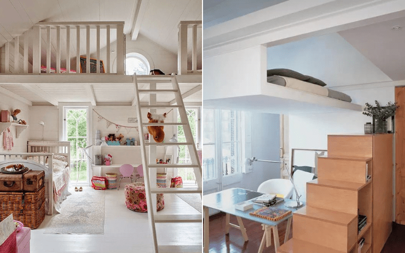 10 phong cách thiết kế phòng ngủ gác xép cho ngôi nhà hiện đại 18 phòng ngủ gác xép
