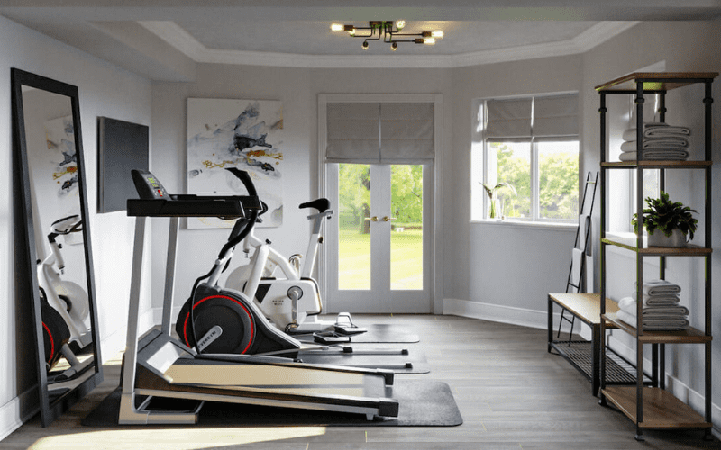 10 ý tưởng thiết kế phòng gym gia đình tạo động lực tập luyện mỗi ngày 2 thiết kế phòng tập gym gia đình