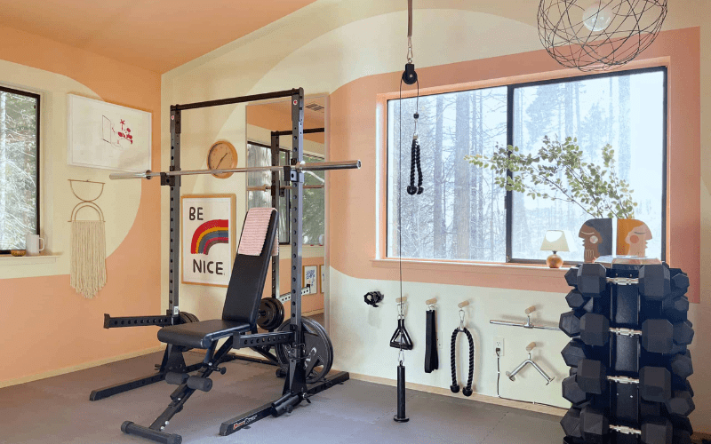 10 ý tưởng thiết kế phòng gym gia đình tạo động lực tập luyện mỗi ngày 4 thiết kế phòng gym gia đình