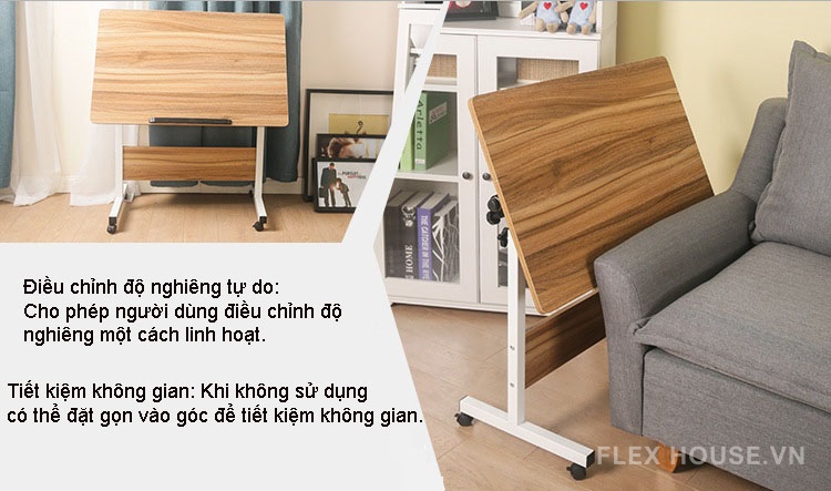 Bàn làm việc thông minh di động gấp gọn CJ0202 5