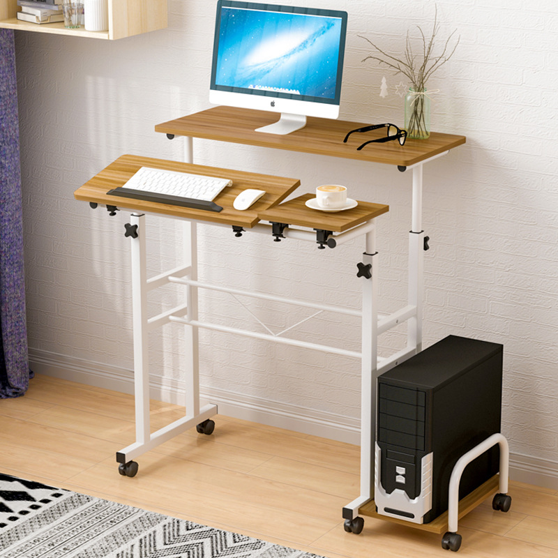 Bàn máy tính đứng di động nâng hạ HT4222 2