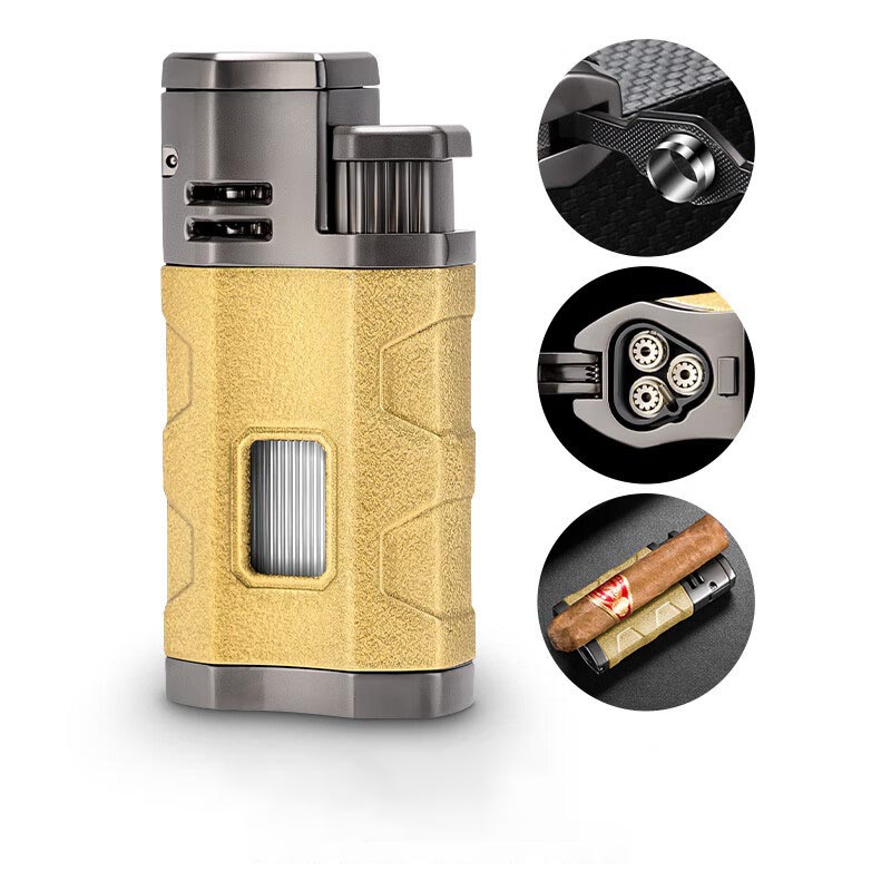 Bật lửa khò cigar 3 tia cao cấp CGL2251 9