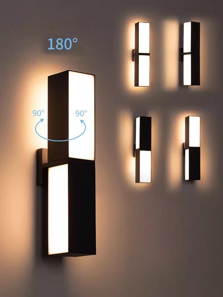 Đèn LED gắn tường hiện đại xoay chiều cao cấp CA7028 6