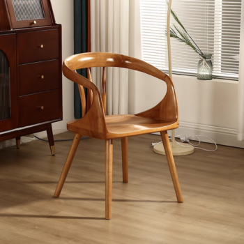 Ghế gỗ ngồi uống trà thư giãn sang trọng SM7319