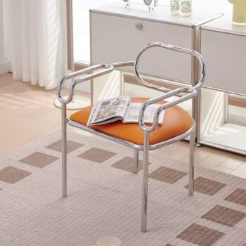 Ghế ăn inox phong cách Ý hiện đại LK0185