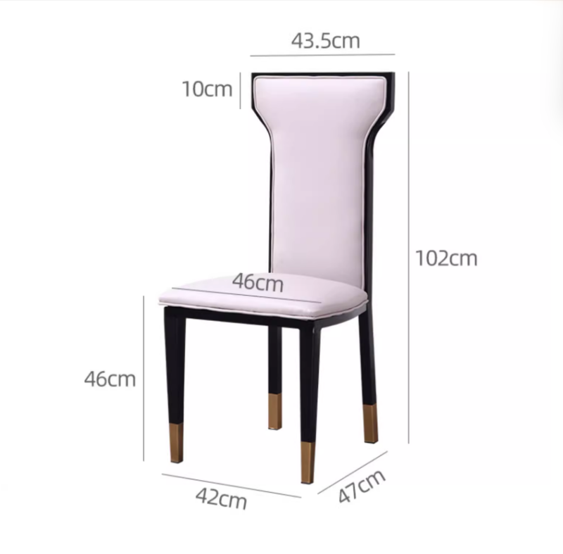 Ghế ăn nhà hàng màu đơn sang trọng ZM0008