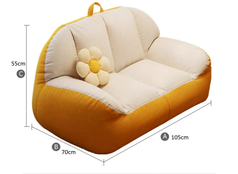 Ghế sofa đôi hình chữ nhật nhiều màu thư giãn OF7053 14