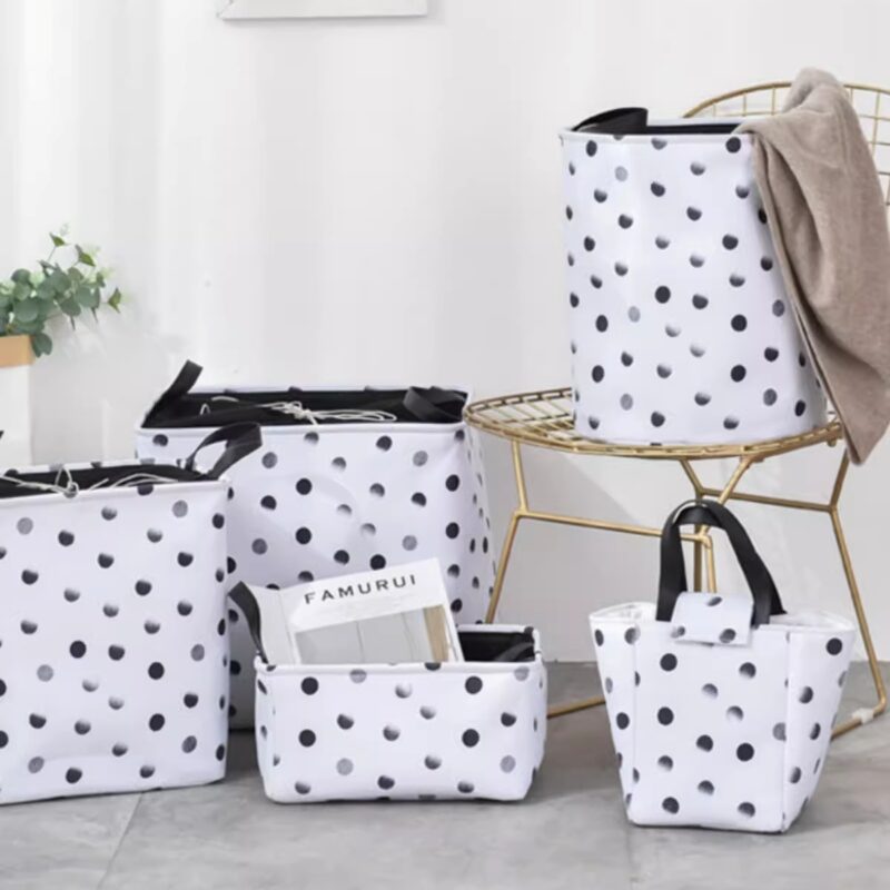 Giỏ đựng quần áo bằng vải Canvas OFN161 2